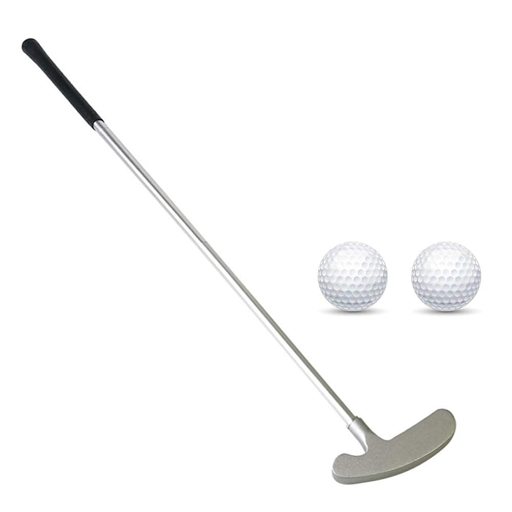 Two Ways Golf Putter with 2 Practice Golf Balls C5678
