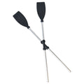 2pcs Kayak Paddle Set Aluminum Alloy Telescopic Shaft V5983