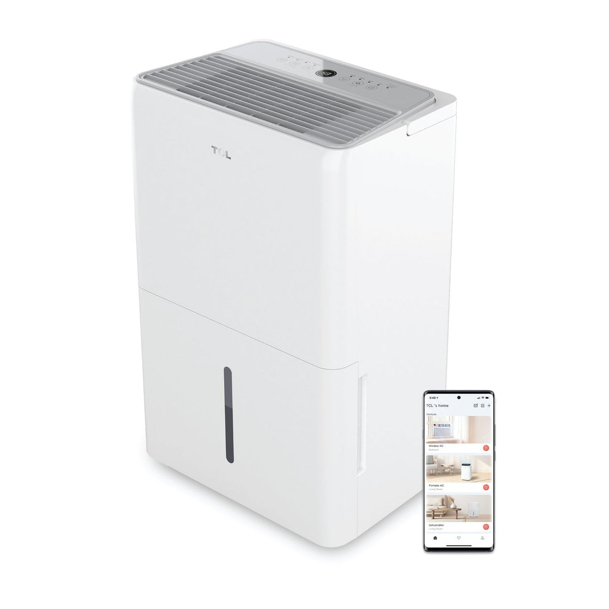 50-Pint Smart Dehumidifier with Wi-Fi T275058