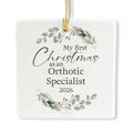 Ceramic 3-inch Square Ornament R10643