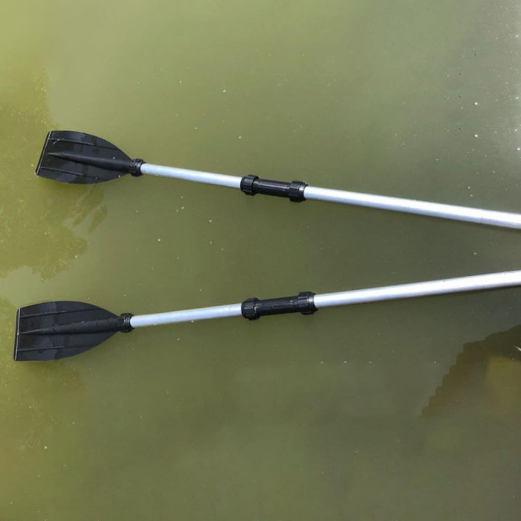 2pcs Kayak Paddle Set Aluminum Alloy Telescopic Shaft V5983