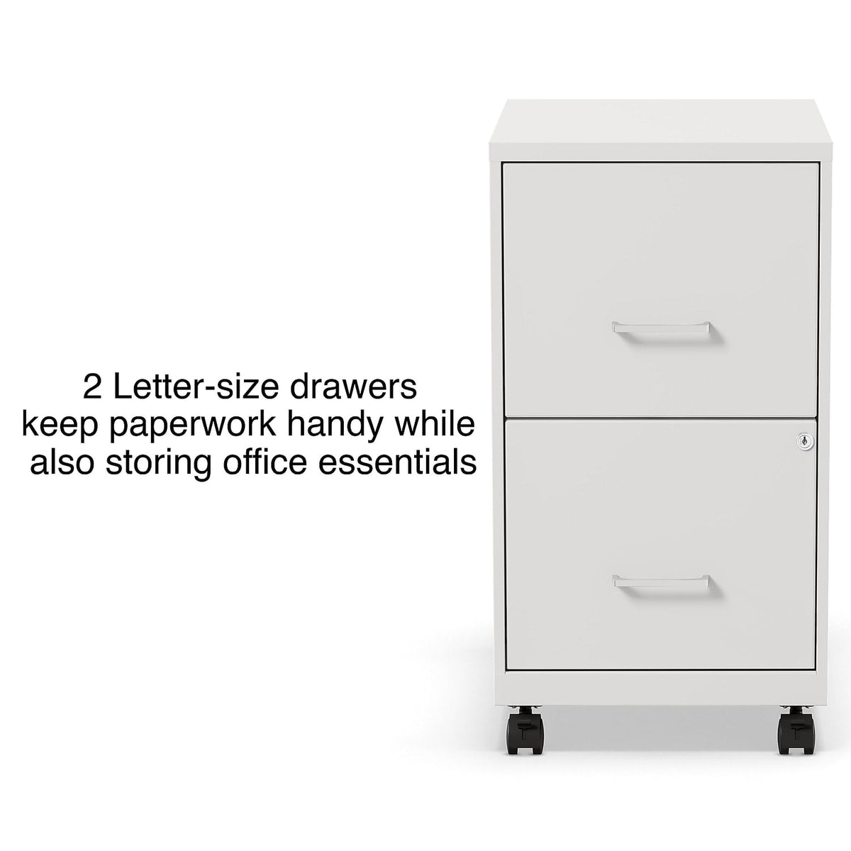 2 Drawer Letter Size Lockable File Cabinet B861680