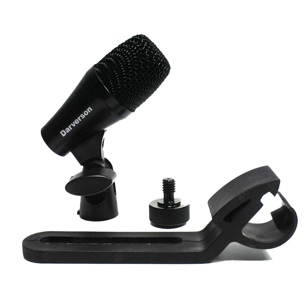 Cardioid Dynamic Drum Microphone with Fixed Holder Mount E293999