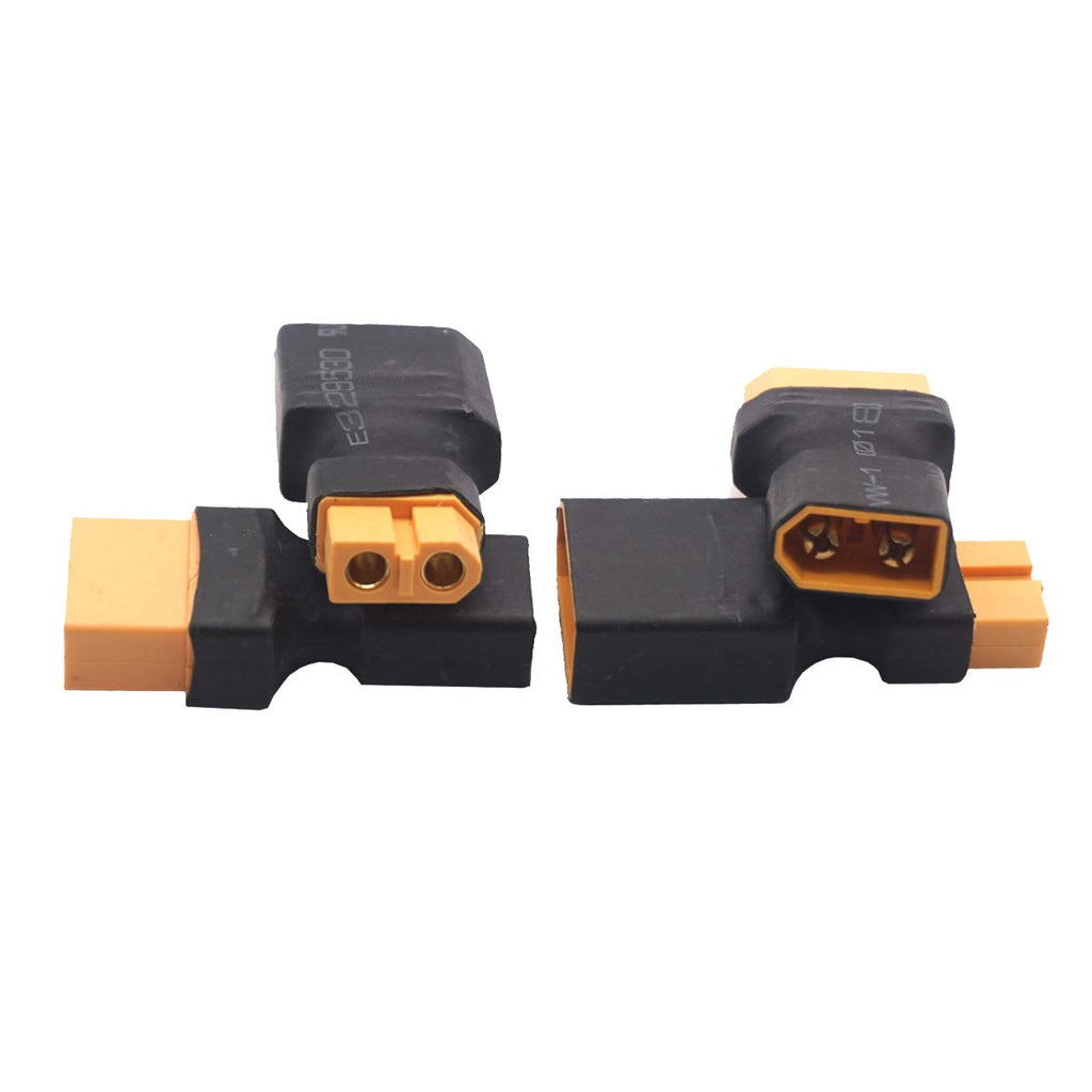 14AWG XT60 Parallel Battery Connector 2-Male to 1-Female Cable Y Splitter F6999