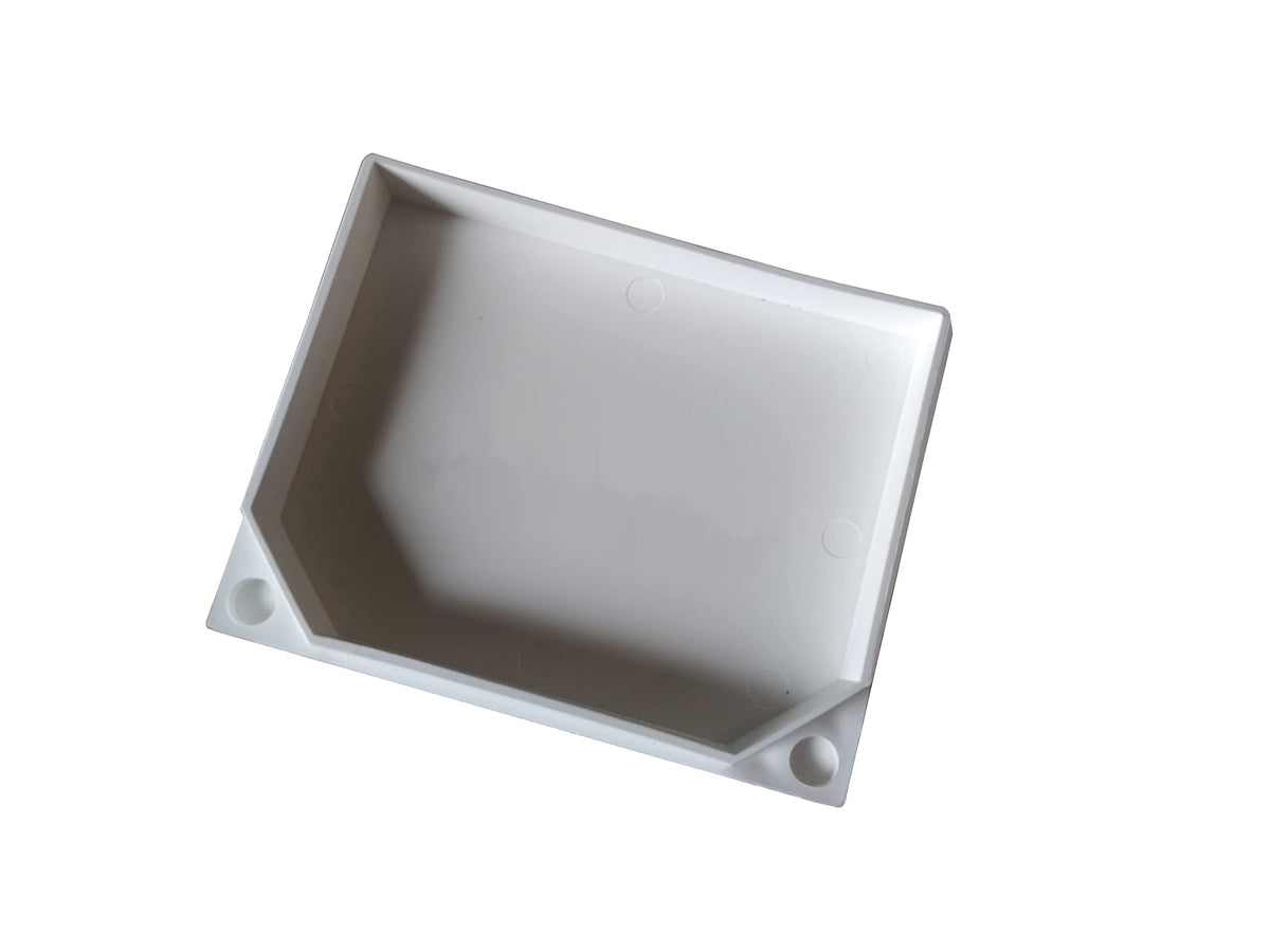 White 5" Gutter End Cap A92732