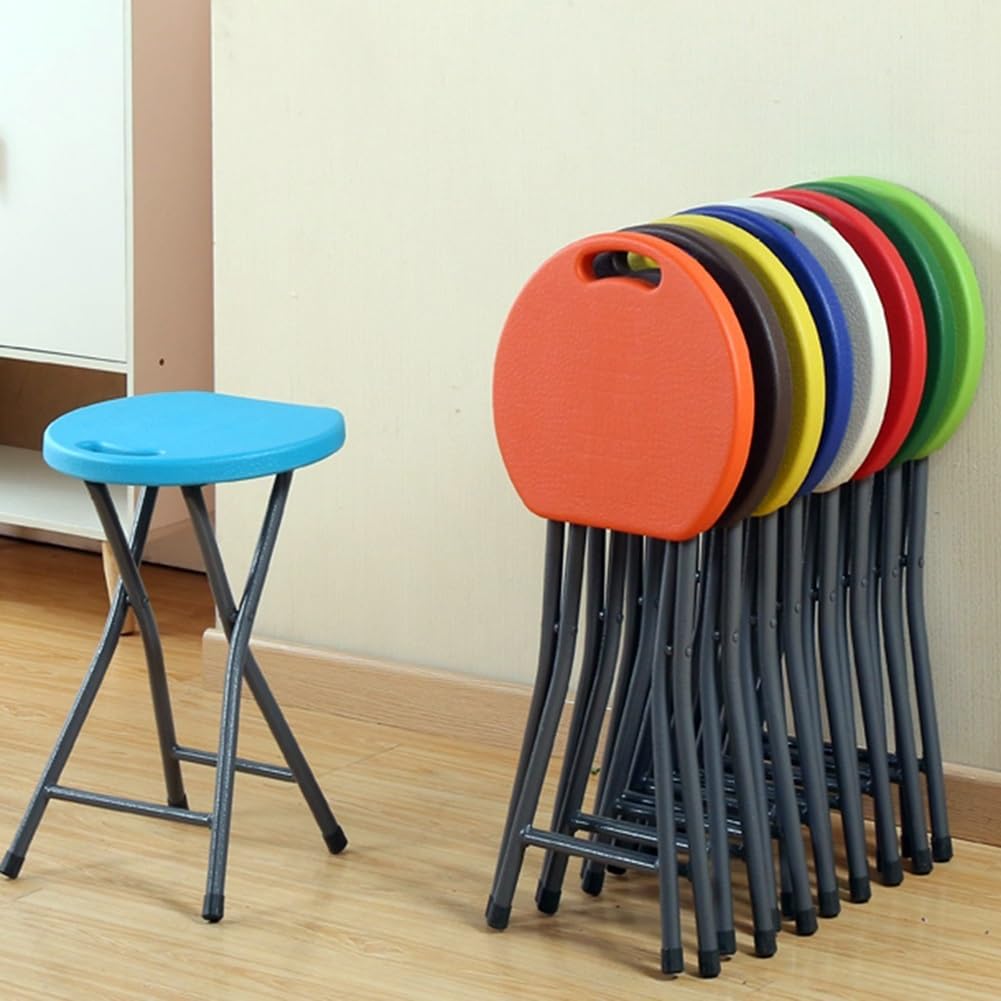 18 Inch Black Portable Folding Chair with Handle X2974