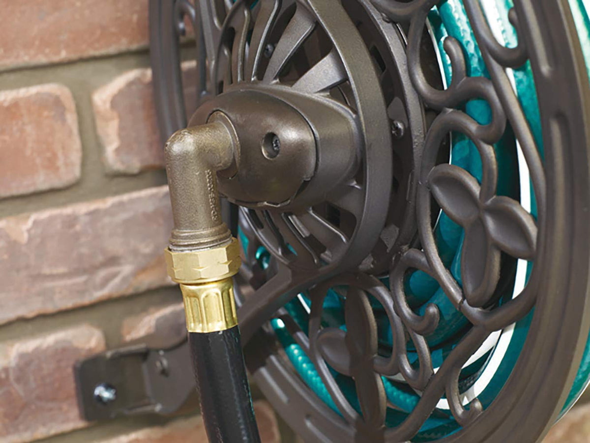 Brown Wall Mount Hose Reel F4478