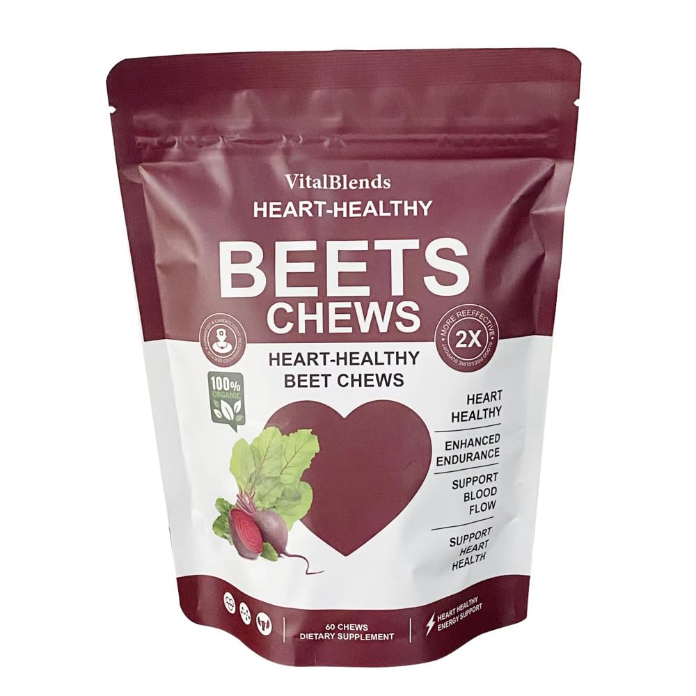 Beet Root Powder Energy Supplement, 60 Count E35107