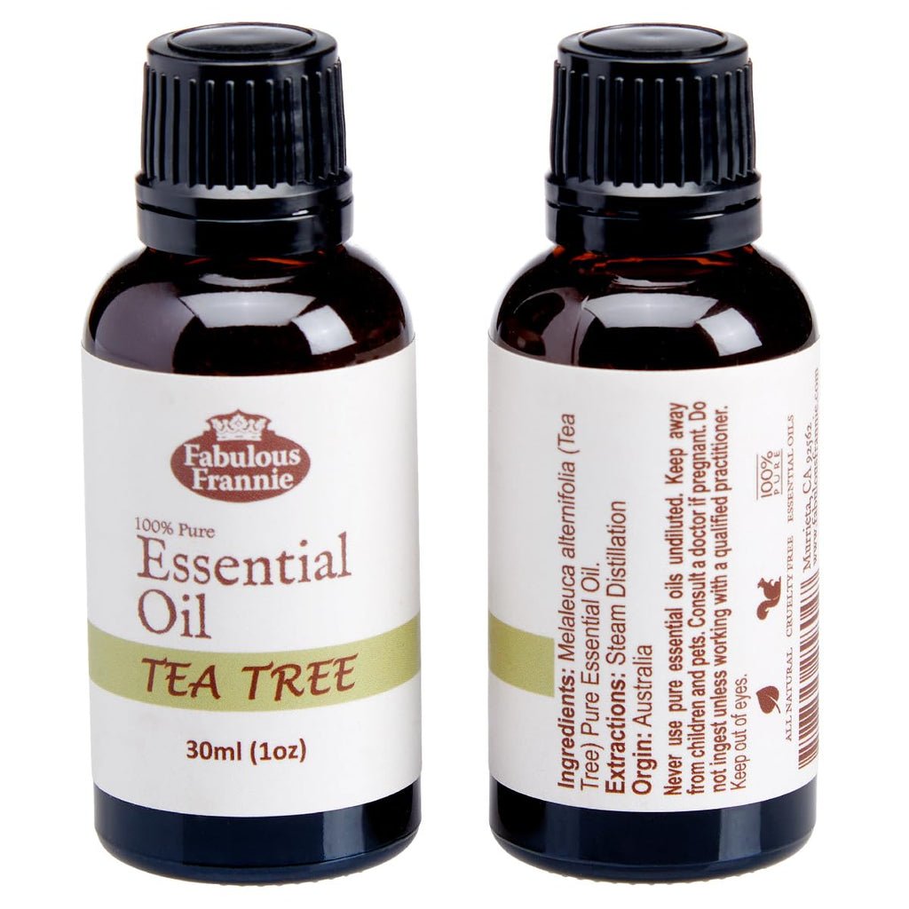 4 Pure Essential Oil Set Peppermint Lavender Sweet Orange Tea Tree 30ml T2230