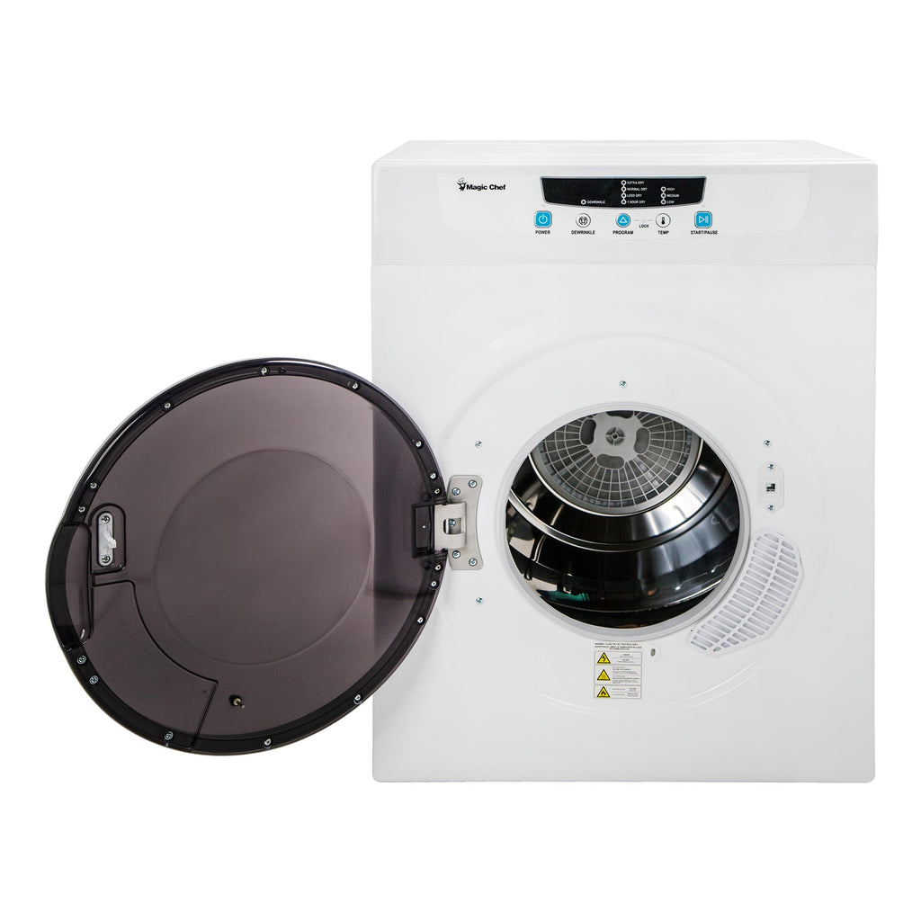 3.5 cu. ft. Electric Dryer in White O14197