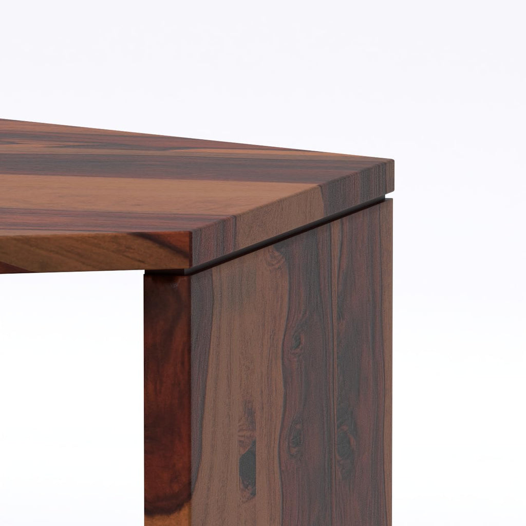 Solid Sheesham Wood Coffee Table Set of 3 E702