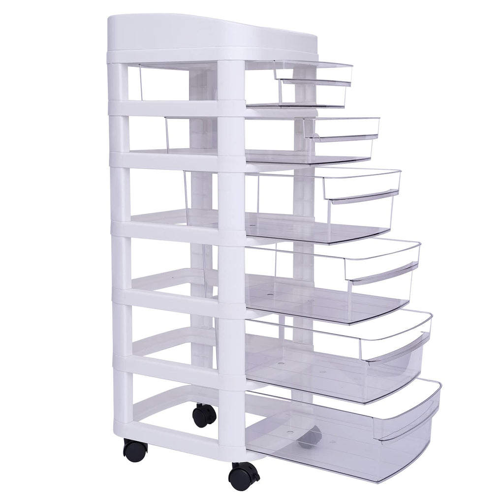 6 Drawer Rolling Storage Cart with Wheels G903