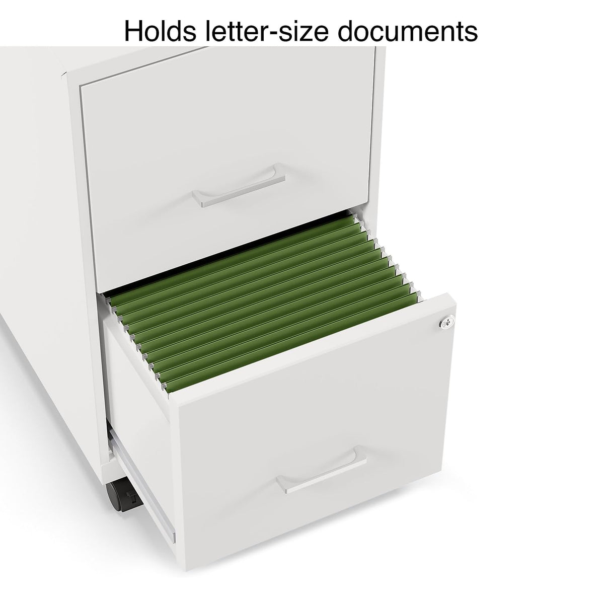 2 Drawer Letter Size Lockable File Cabinet B861680