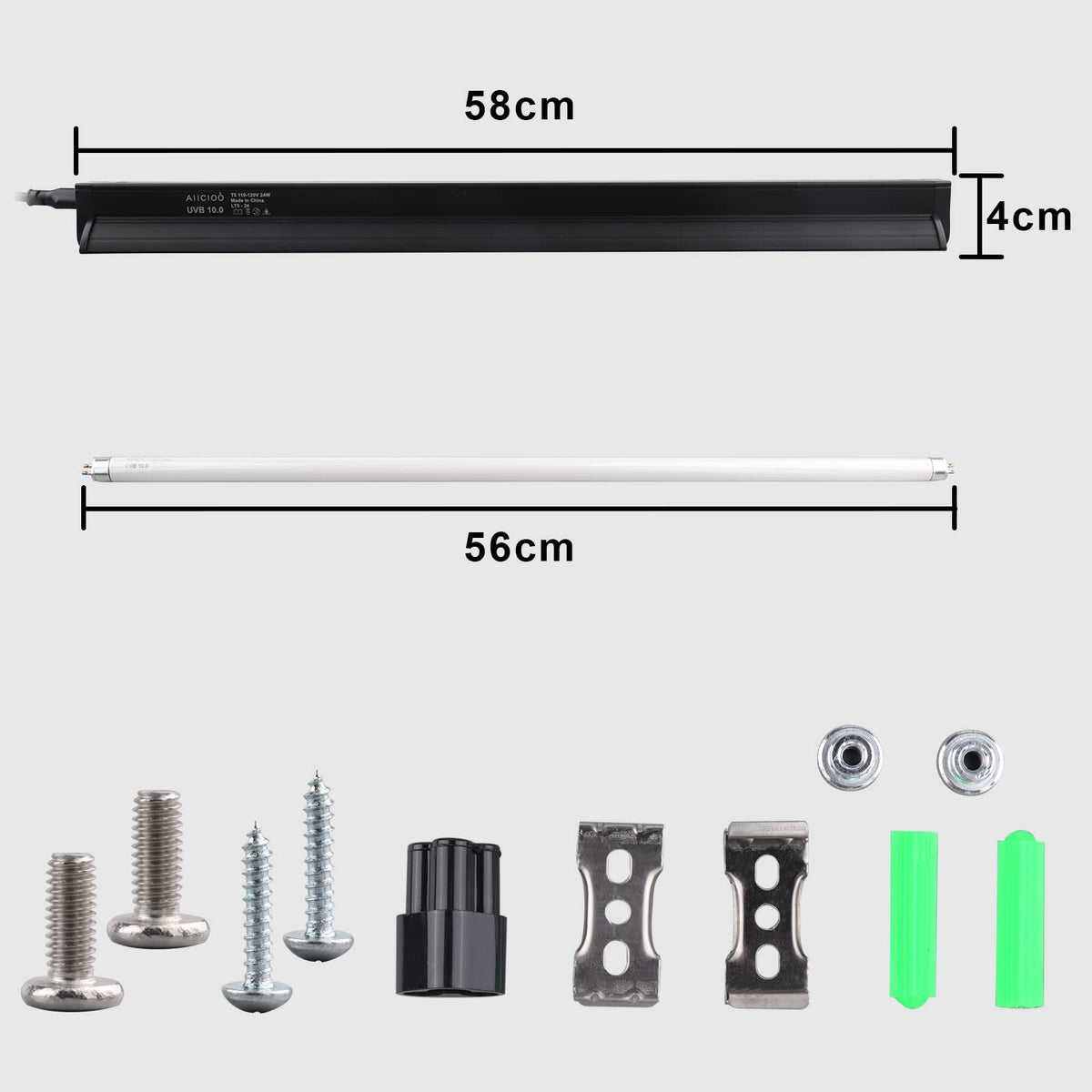 T5 UVB Lighting Combo Kit 22Inch 24W D463