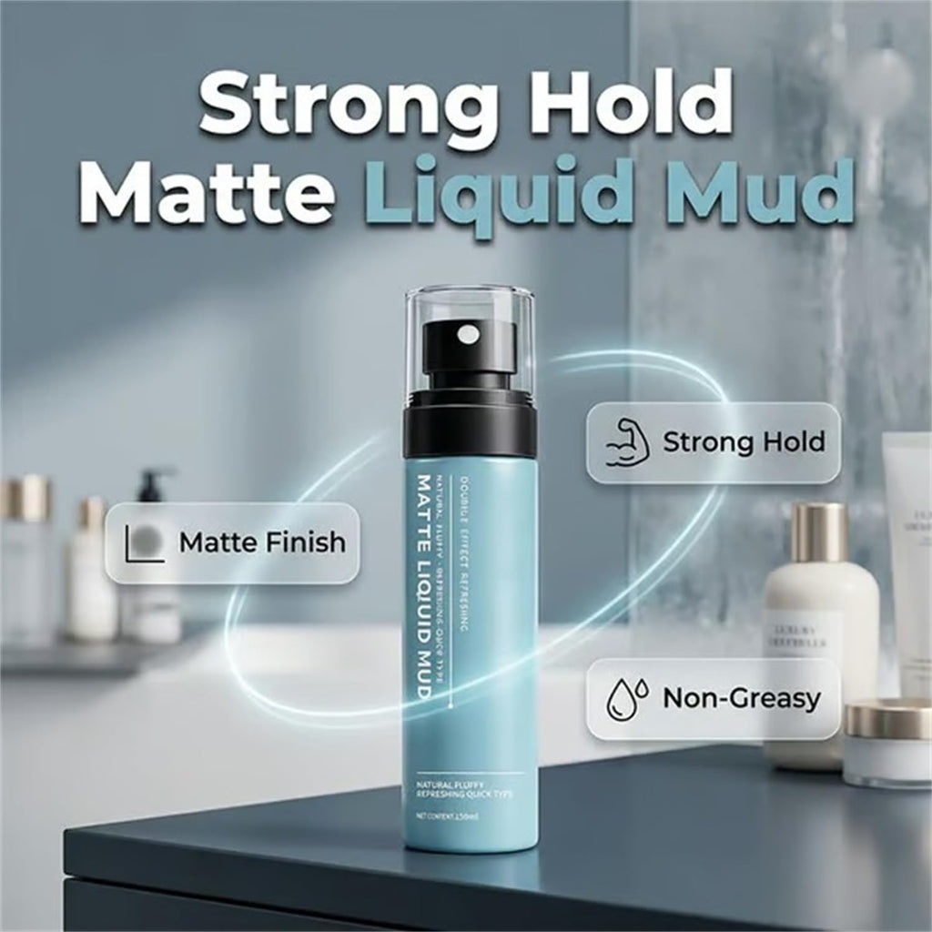 Quick-Dry Matte Styling Mud Spray 5 fl oz X122