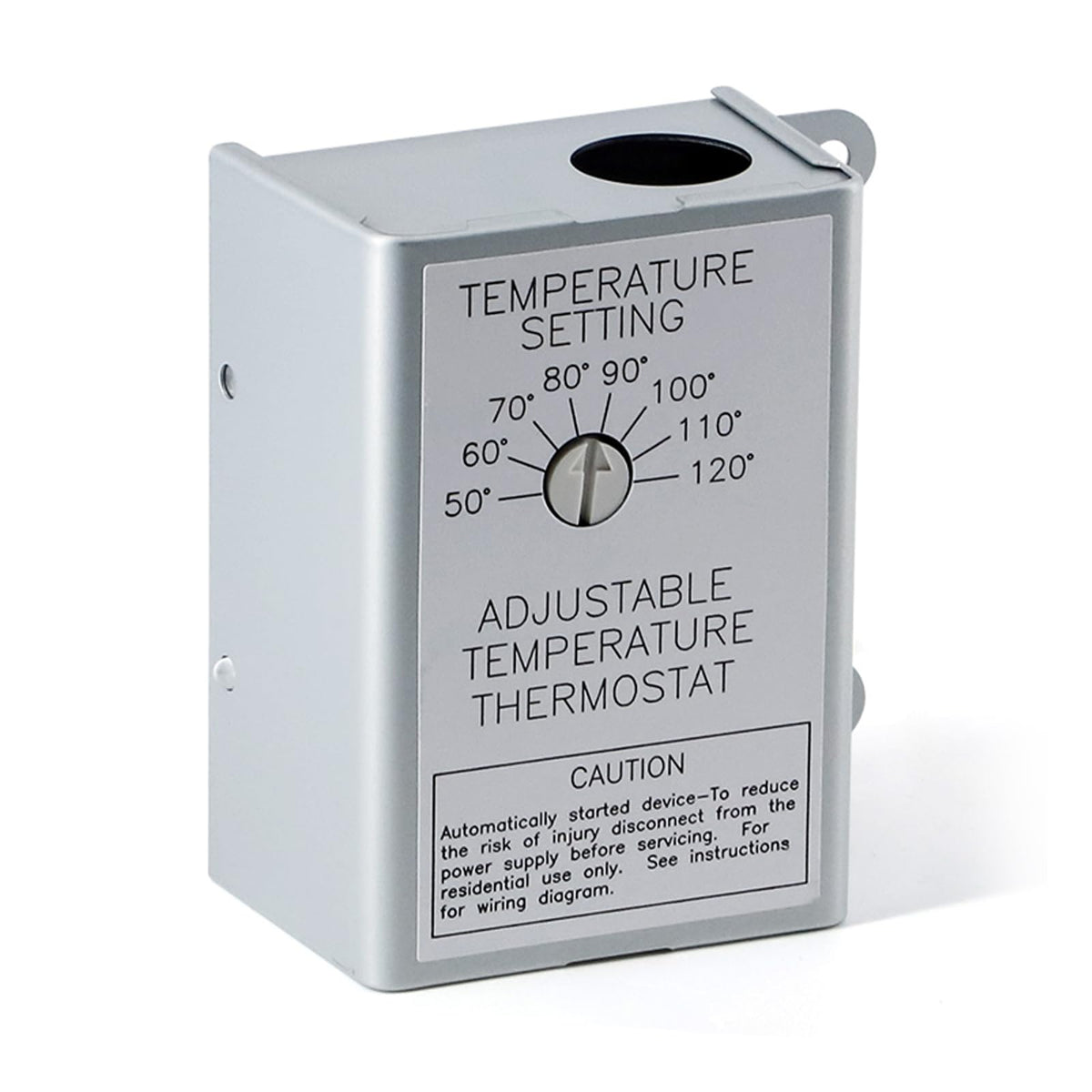 Power Vent Attic Fan Motor & Adjustable Thermostat Switch Kit R275836