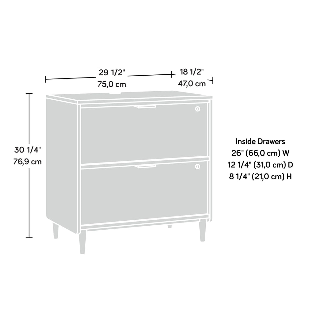 Lateral File, Grand Walnut J8508