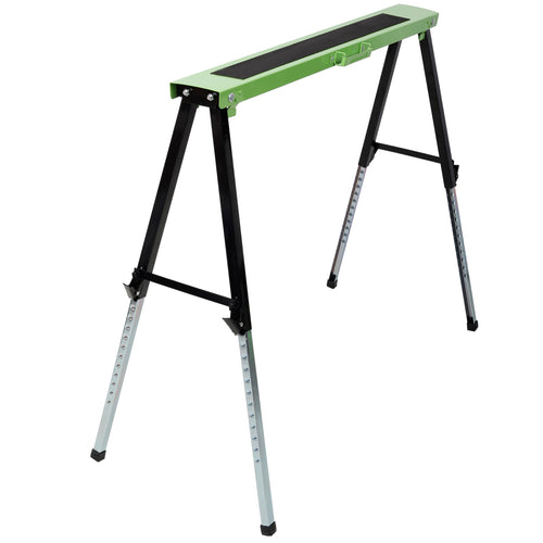 2 Pack Heavy Duty Steel Folding Sawhorse with Carry Handle V6317