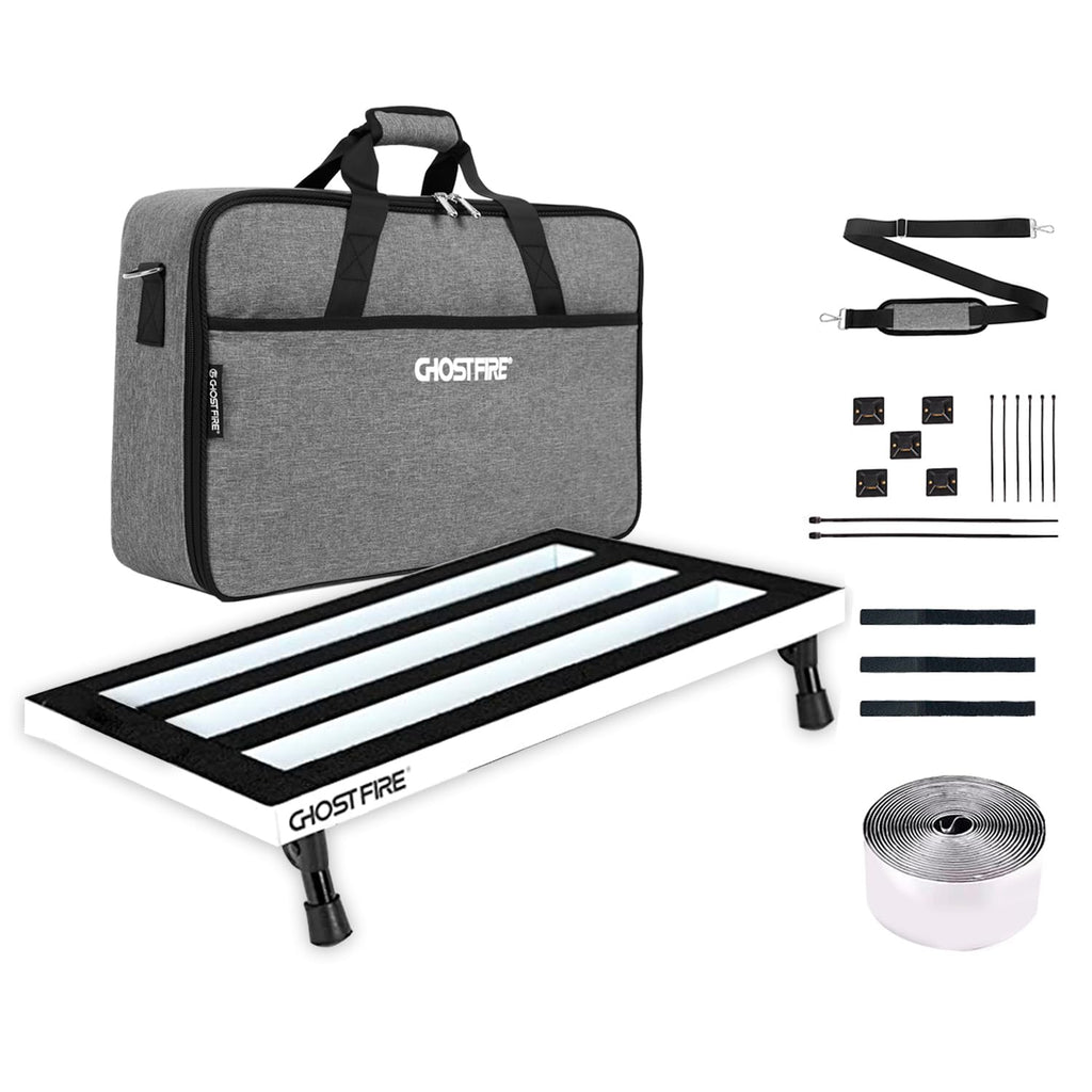 Aluminum Alloy Guitar Pedal Board with Carry Bag X7929