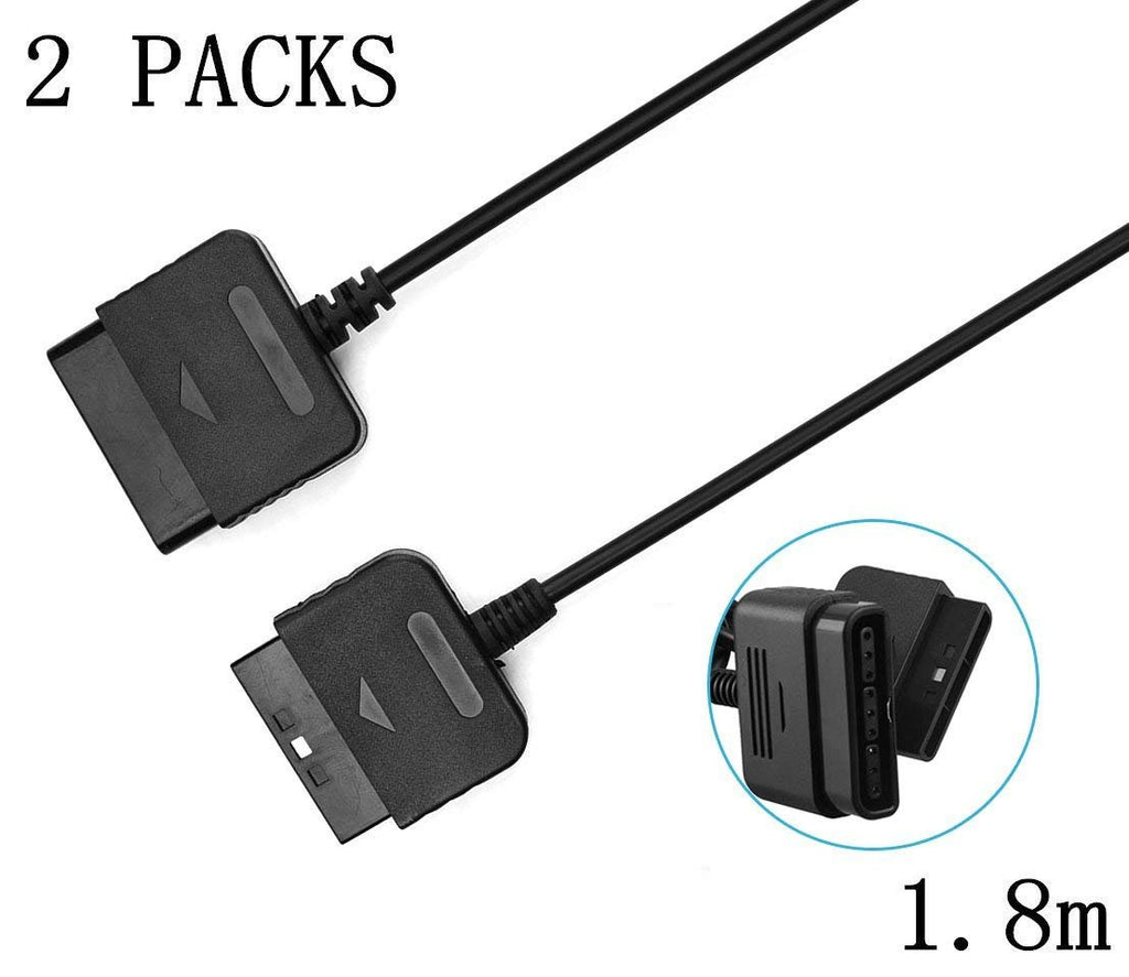 2-Pack 6ft PS2 Controller Extension Cable R869948