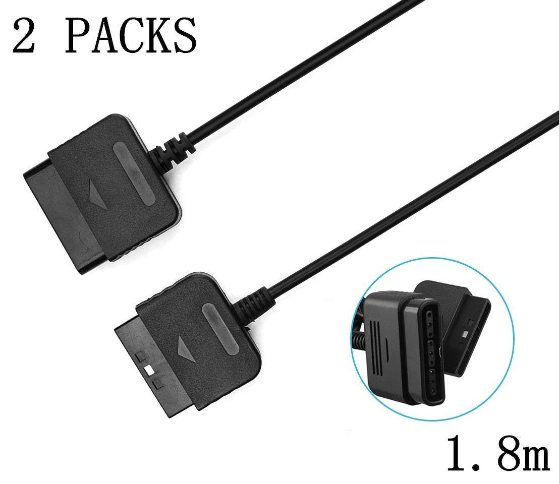 2-Pack 6ft PS2 Controller Extension Cable R869948