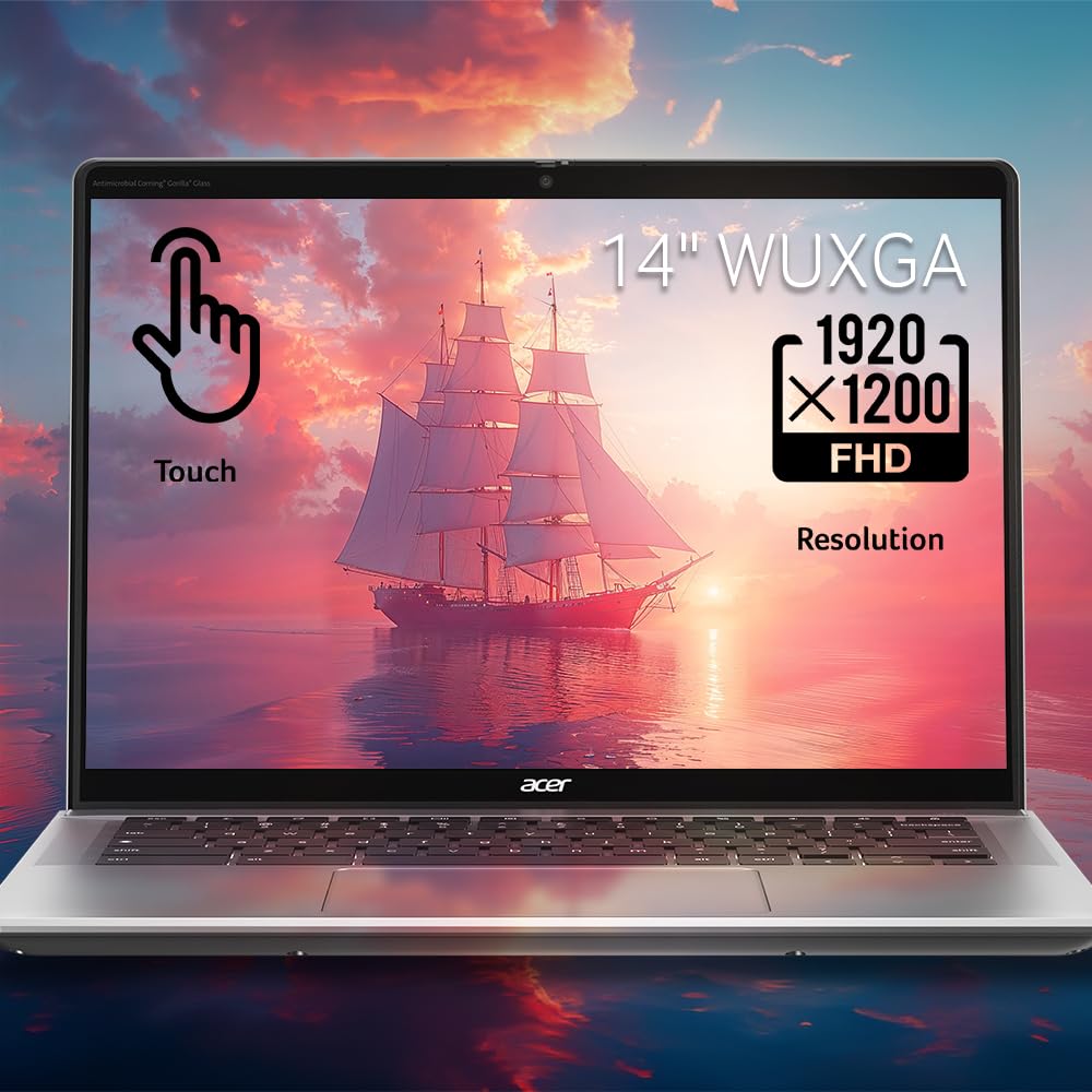 14" Convertible Laptop Intel Core i3 8GB 128GB Chrome OS F588037