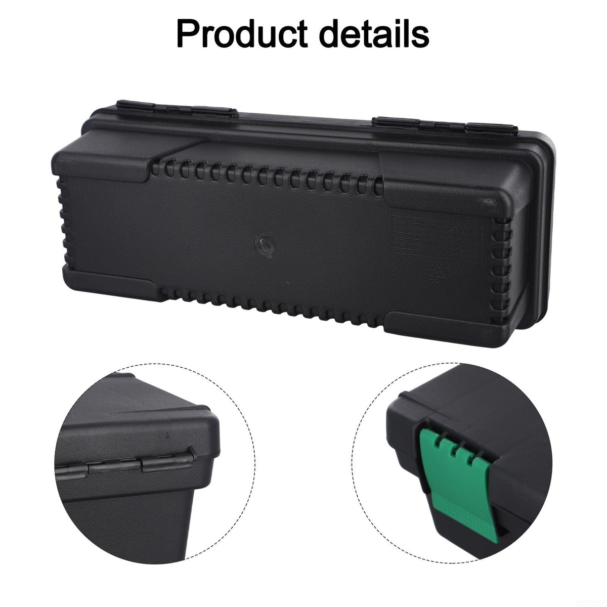 10 Inch Plastic Toolbox with Secure Latch M34646