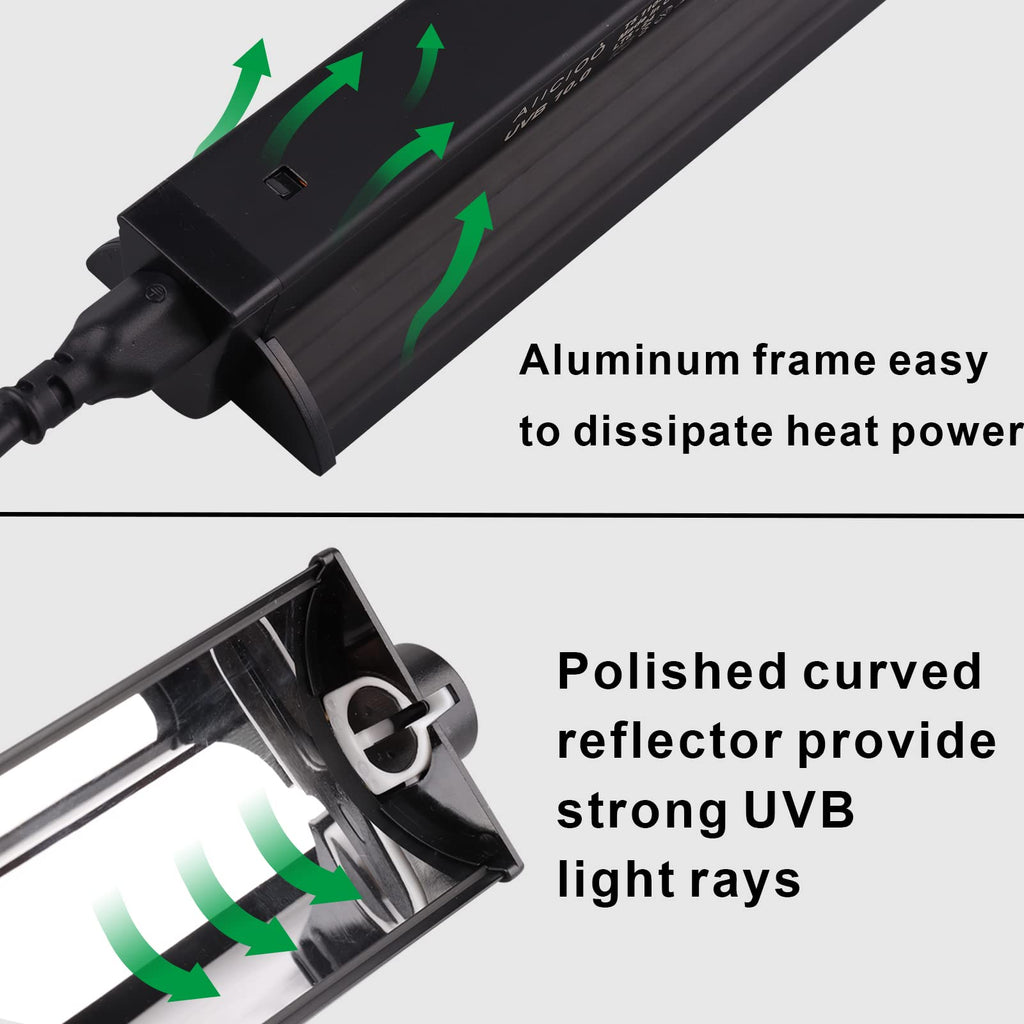 T5 UVB Lighting Combo Kit 22Inch 24W D463