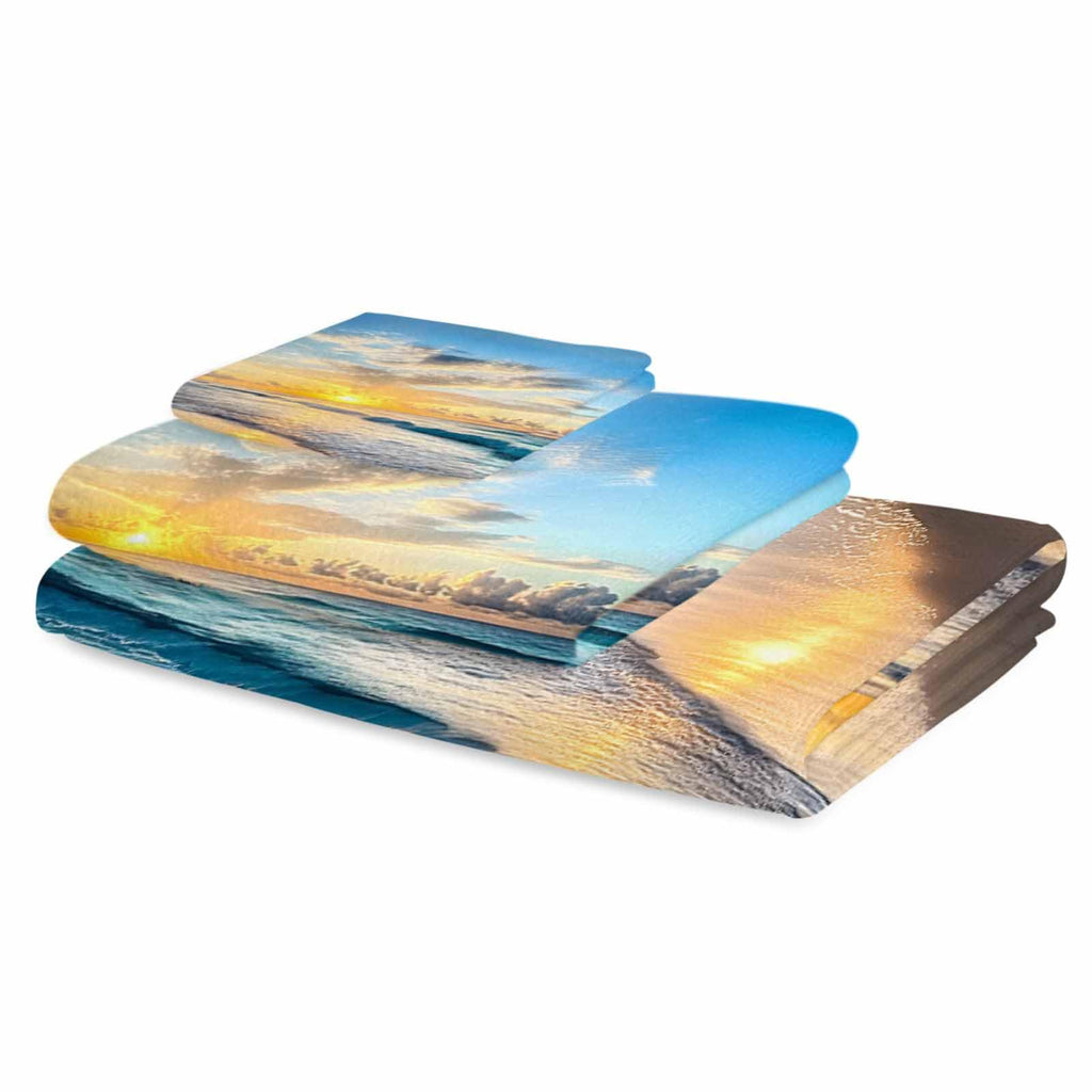 Cotton Bath Towel Set 3 Pack J63932