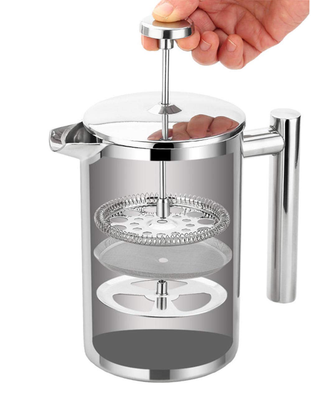 Coffee Maker Filter Press Pot 1L L6458