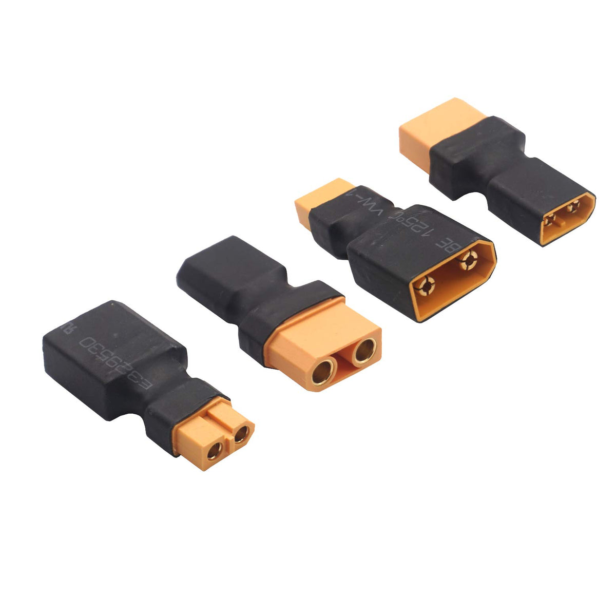 14AWG XT60 Parallel Battery Connector 2-Male to 1-Female Cable Y Splitter F6999