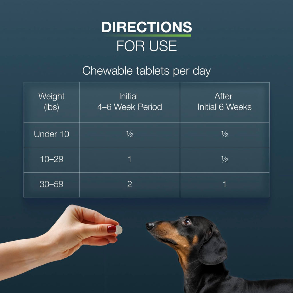 Chewable Tablets Joint Health Supplement for Small to Medium Dogs, 150 Count D83163