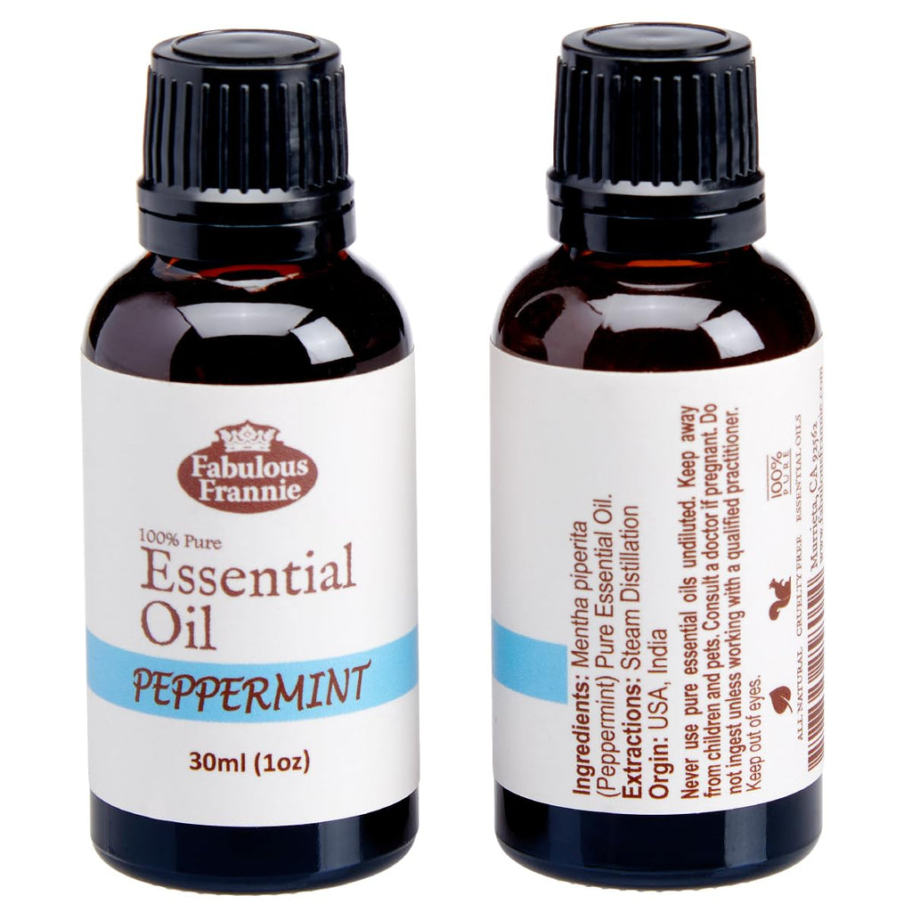 4 Pure Essential Oil Set Peppermint Lavender Sweet Orange Tea Tree 30ml T2230