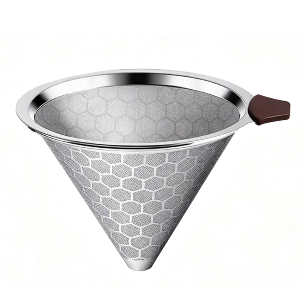 Reusable Stainless Steel Cone Coffee Filter U927