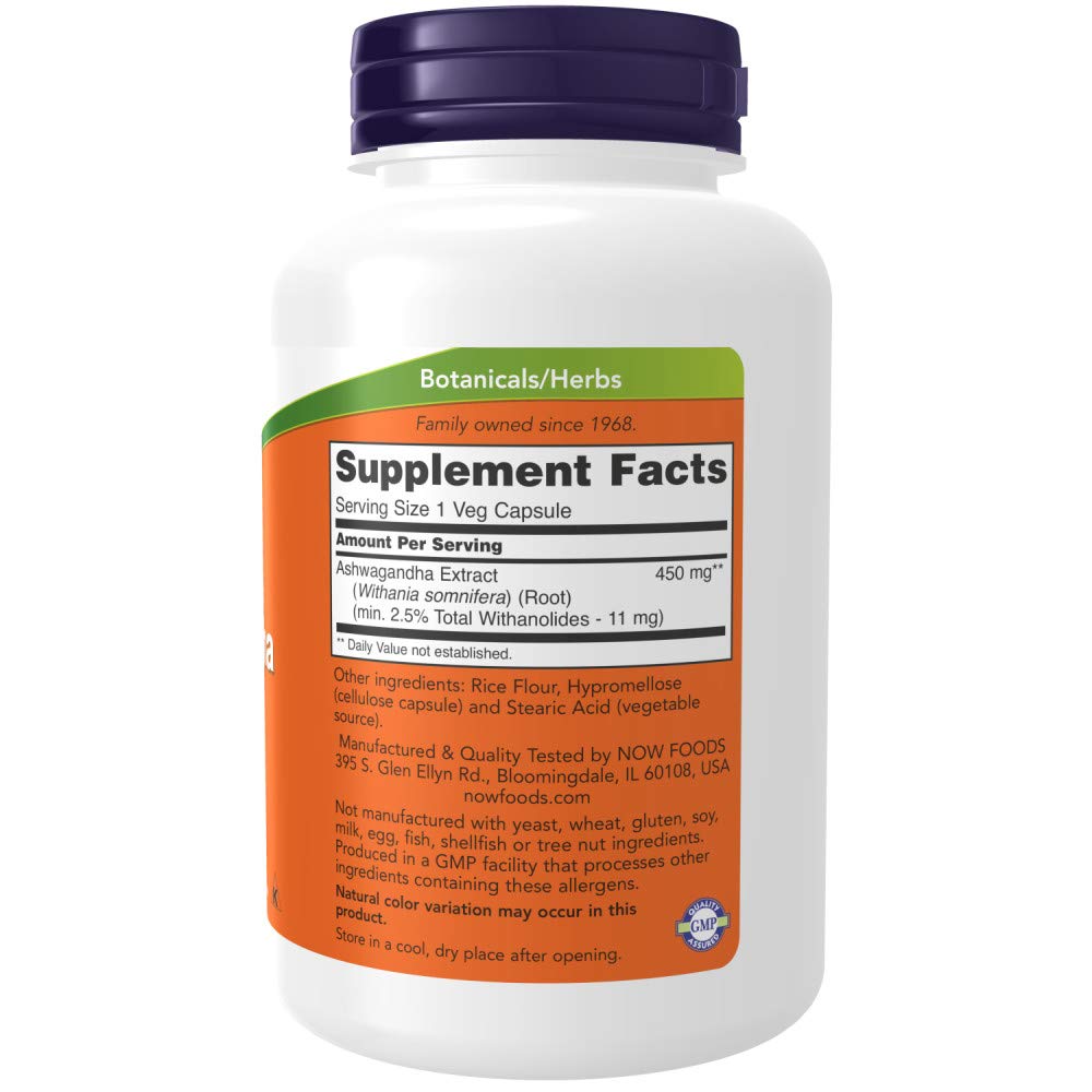 Ashwagandha Extract 450 mg 180 Capsule M257