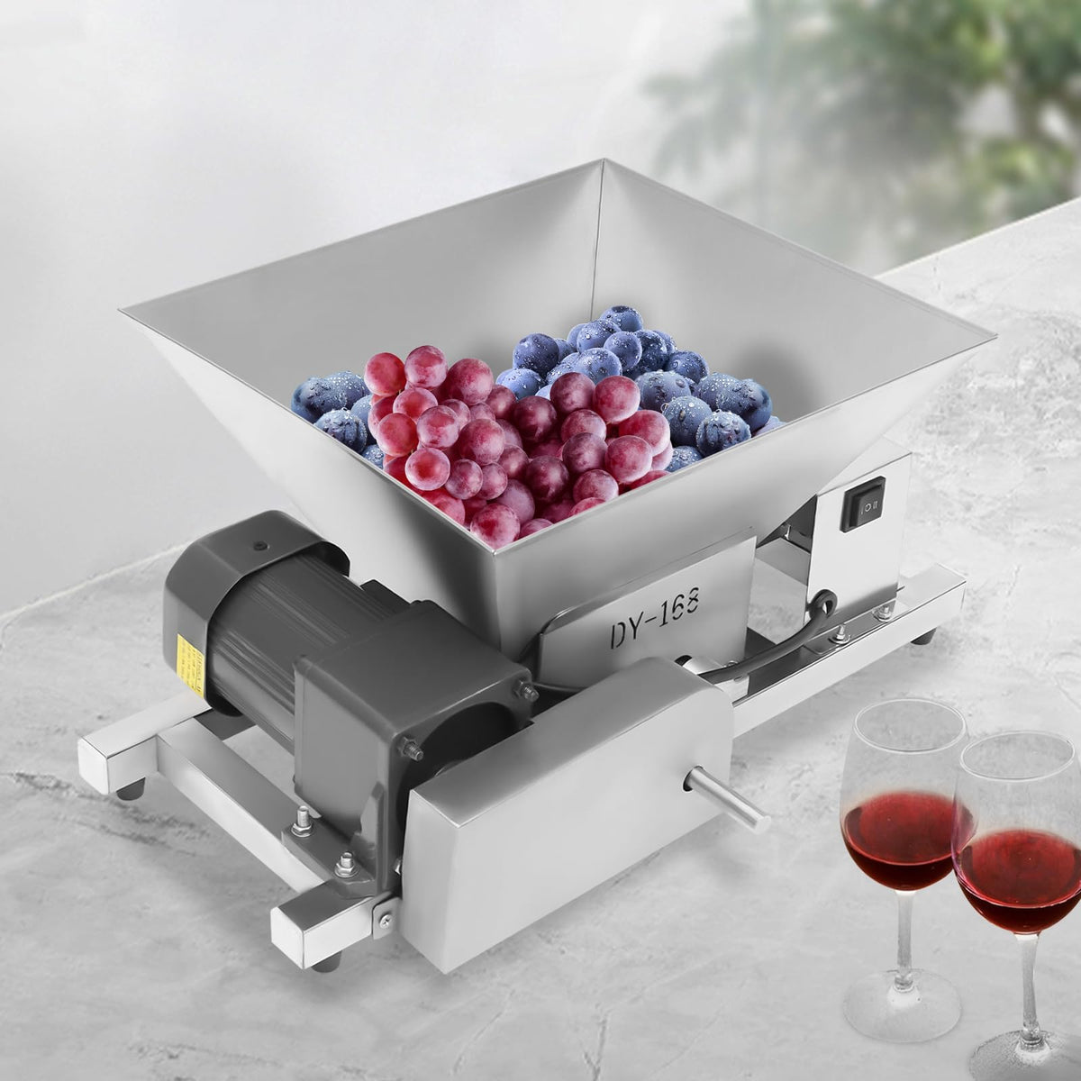 60W Stainless Steel 4L Fruit Crusher L393992