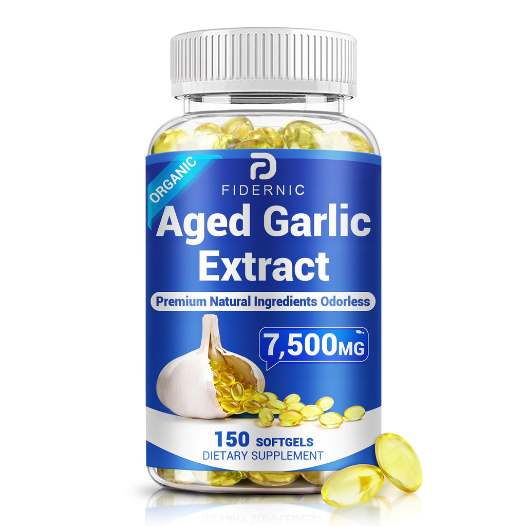 Odorless Organic Garlic Supplement 150 Softgels P797420