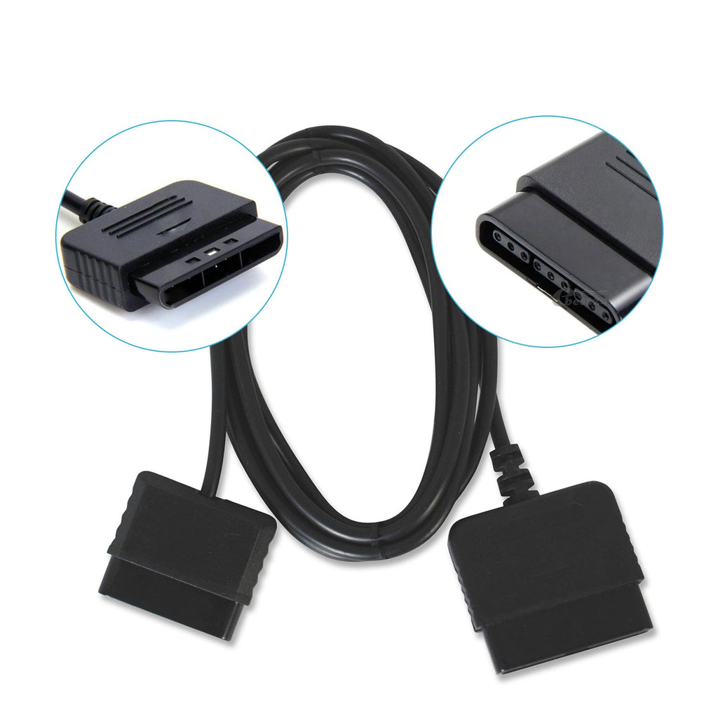 2-Pack 6ft PS2 Controller Extension Cable R869948