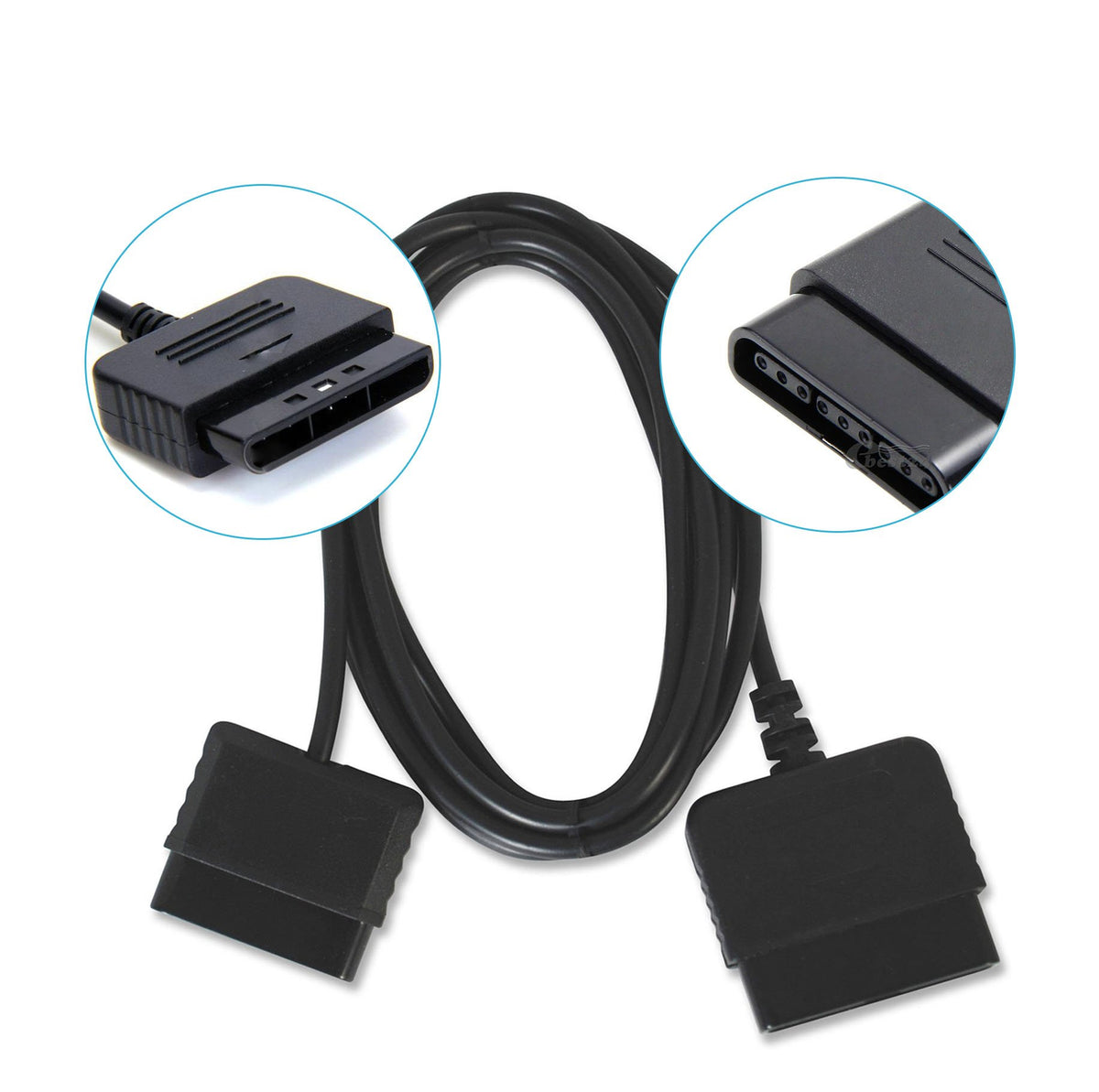2-Pack 6ft PS2 Controller Extension Cable R869948