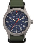 40mm Analog Watch with Luminous Hands and 50M Water Resistance O418344
