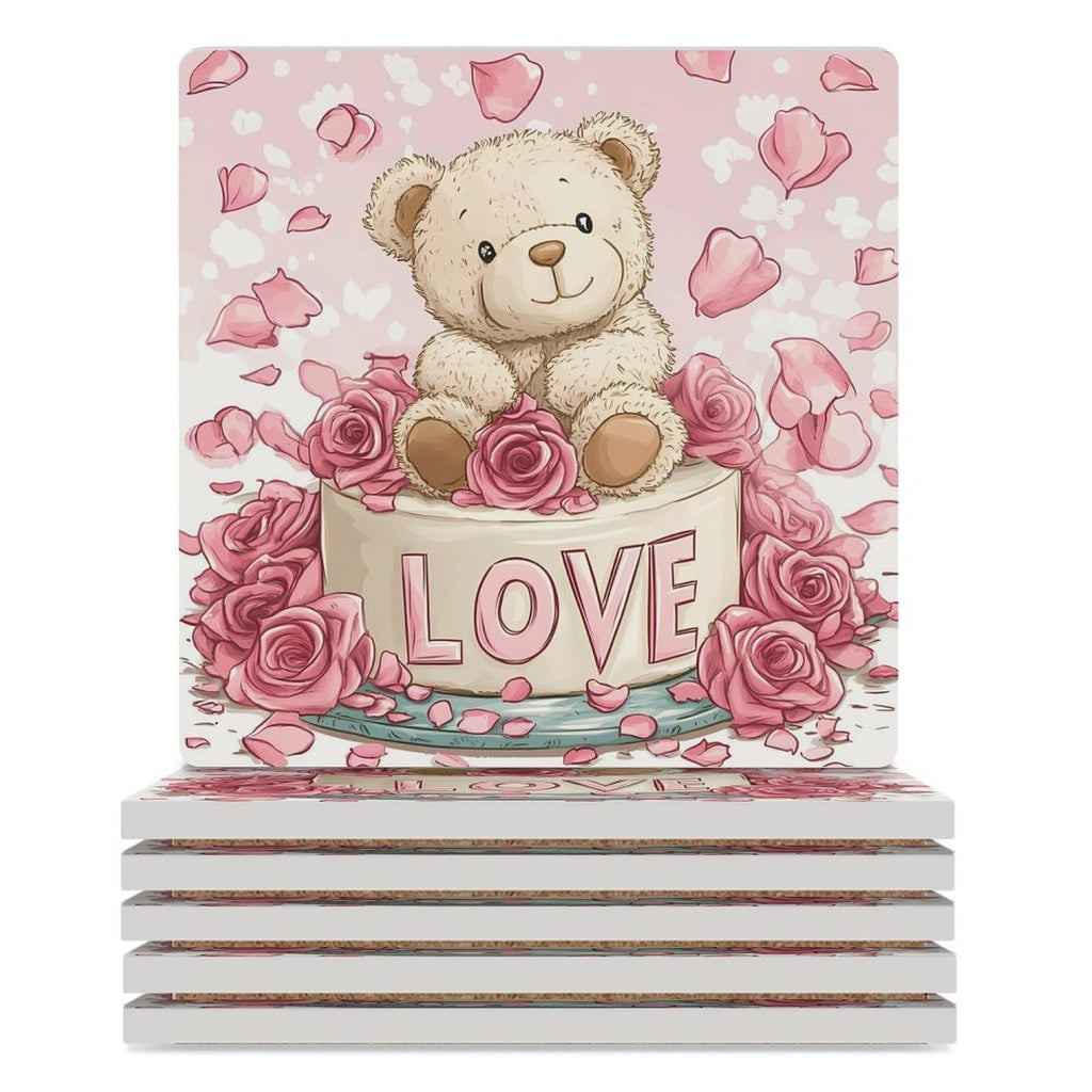 Ceramic Coasters Set K7548