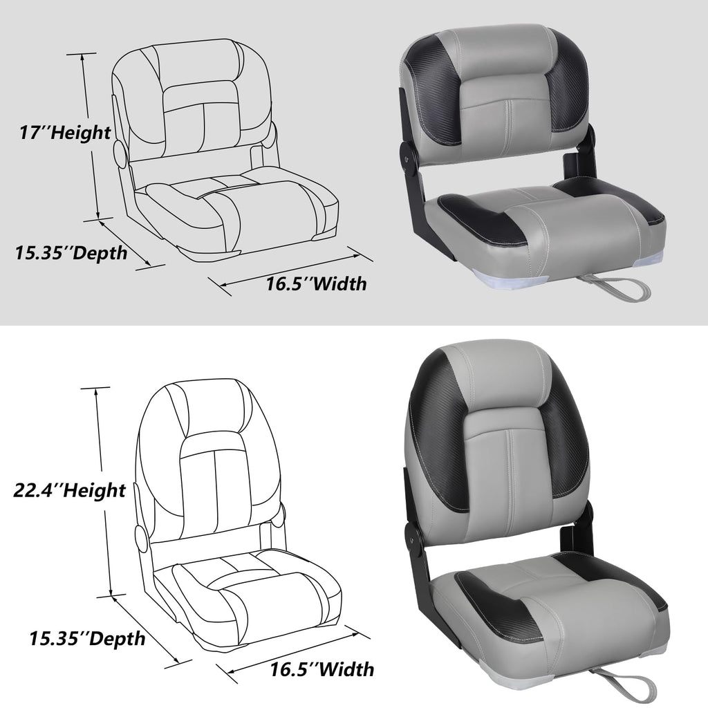 Folding Fishing Boat Seat 3 Pack Z9105
