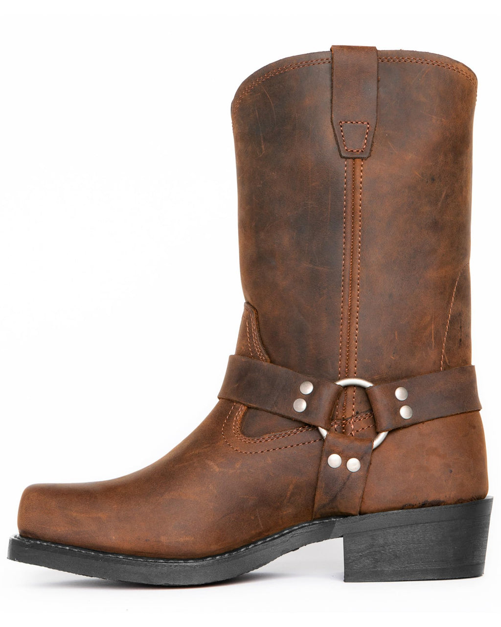 Men's Square Toe Embroidered Cowboy Boots K1199