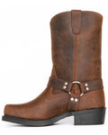 Men's Square Toe Embroidered Cowboy Boots K1199