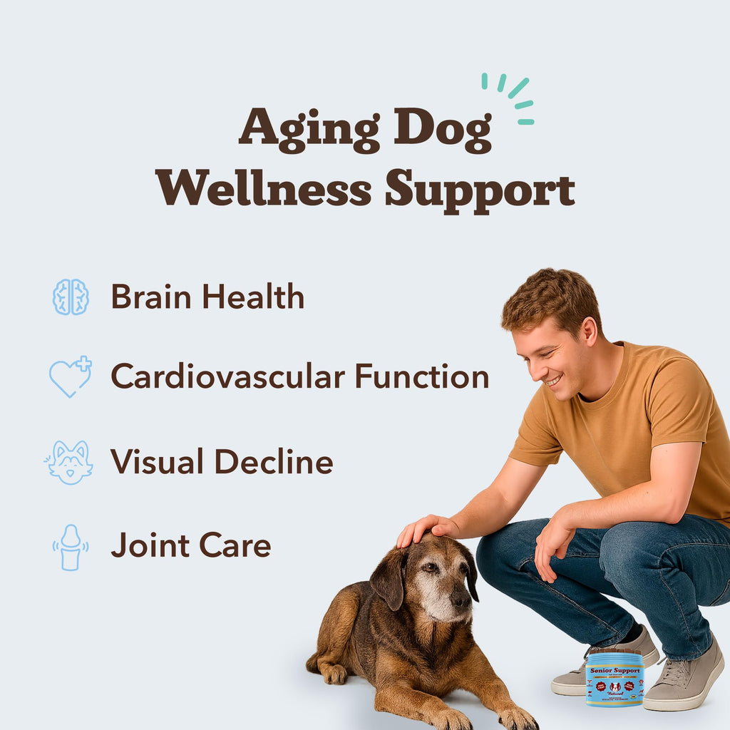 Senior Dog Supplements Vitamins Chew 90 cnt P10893