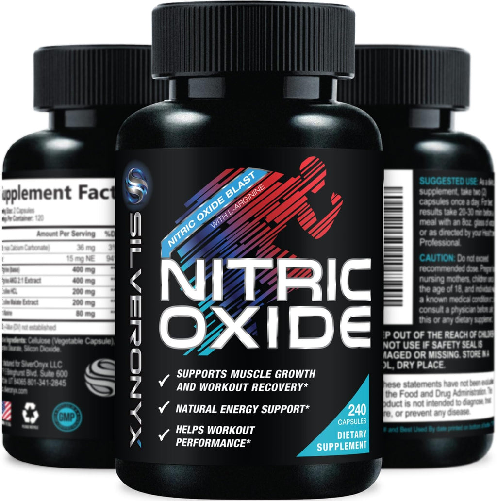 240 Capsules Nitric Oxide Booster H50161