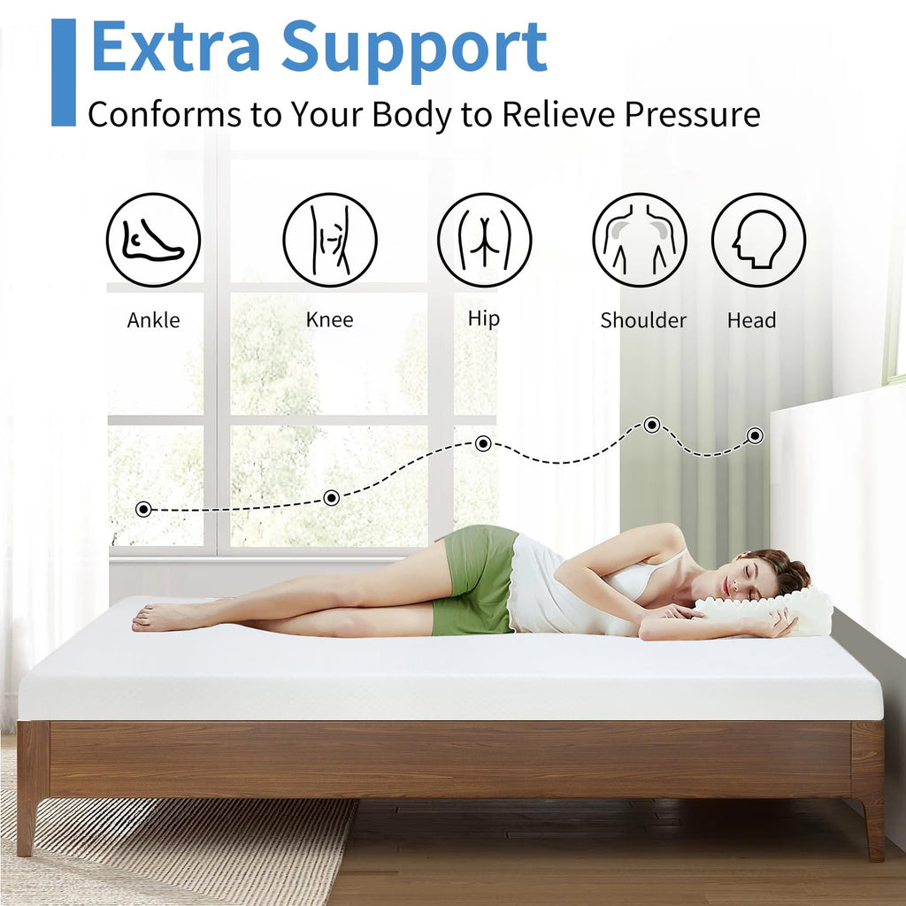 5 inch Gel Memory Foam Twin Mattress F307