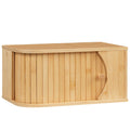 Bamboo Bread Box with Roller Door D4009