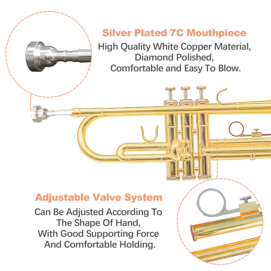 Standard Brass Trumpet Set L1920
