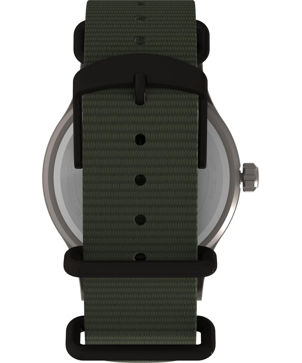 40mm Analog Watch with Luminous Hands and 50M Water Resistance O418344